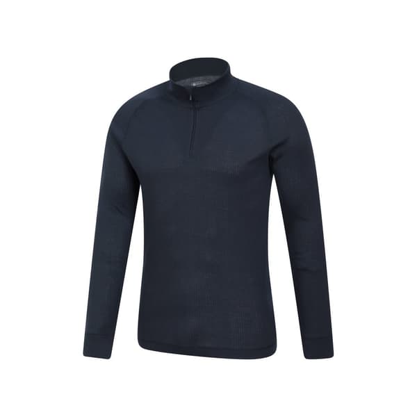 Mountain Warehouse Mens Talus långärmad termotröja med dragkedja