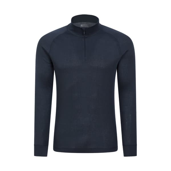 Mountain Warehouse Mens Talus långärmad termotröja med dragkedja
