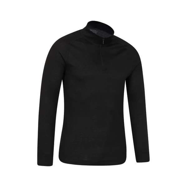 Mountain Warehouse Mens Talus långärmad termotröja med dragkedja