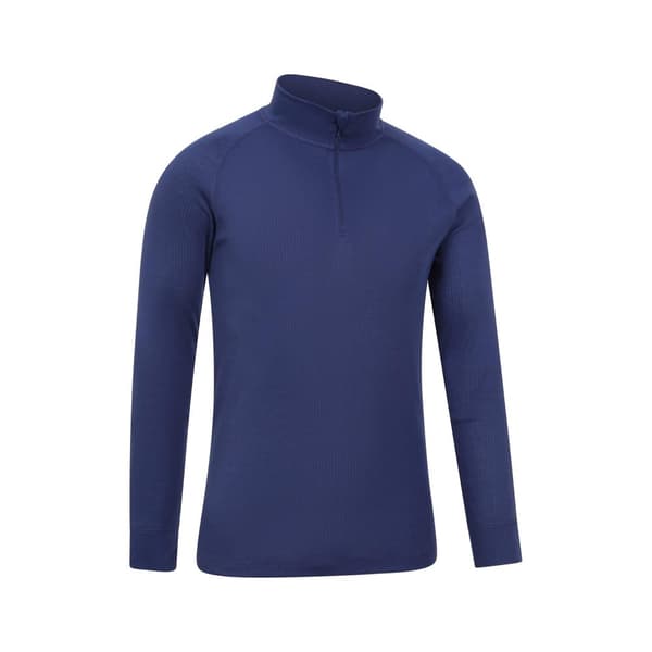 Mountain Warehouse Mens Talus långärmad termotröja med dragkedja