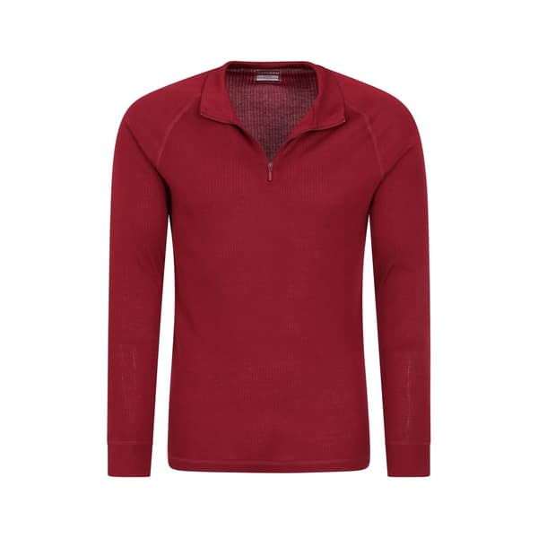 Mountain Warehouse Mens Talus långärmad termotröja med dragkedja