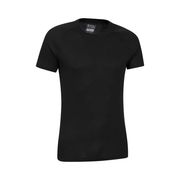 Mountain Warehouse Mens Talus Round Neck Short-Sleeved Thermal Top