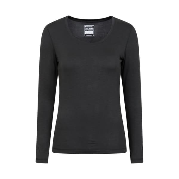Mountain Warehouse Womens/Ladies Keep The Heat Round Neck Thermal Top (Pack of 2)