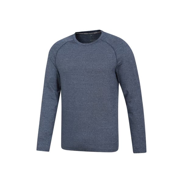 Mountain Warehouse IsoCool-underställströja med rand för herrar