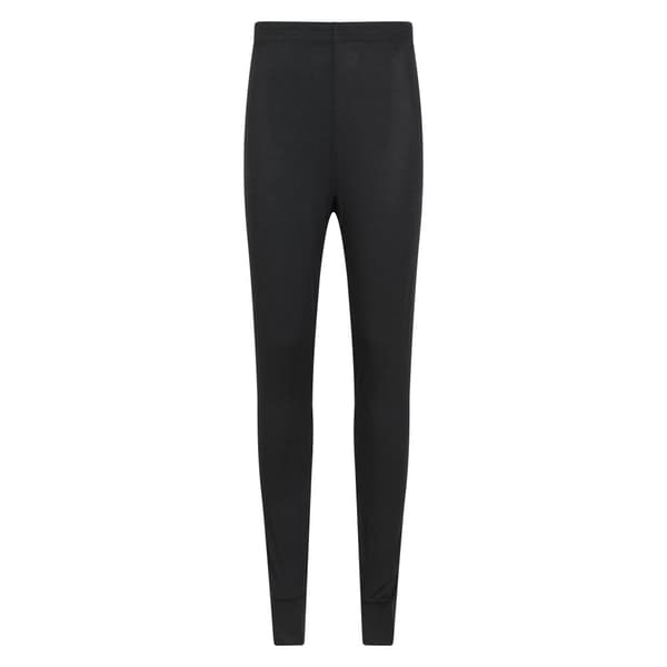 Mountain Warehouse Womens/Ladies Keep The Heat Base Layer Bottoms Black 20 UK