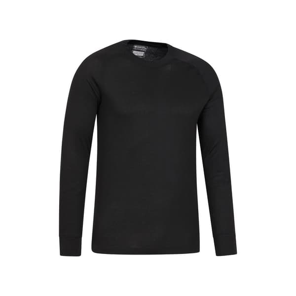 Mountain Warehouse Mens Talus Round Neck Long-Sleeved Thermal Top