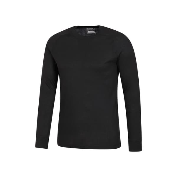 Mountain Warehouse Mens Talus Round Neck Long-Sleeved Thermal Top