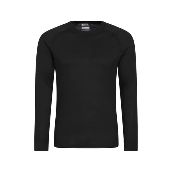 Mountain Warehouse Mens Talus Round Neck Long-Sleeved Thermal Top