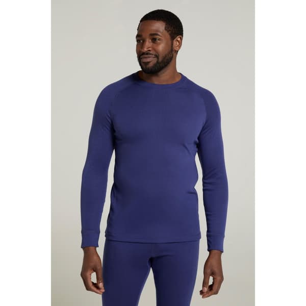 Mountain Warehouse Mens Talus Round Neck Long-Sleeved Thermal Top