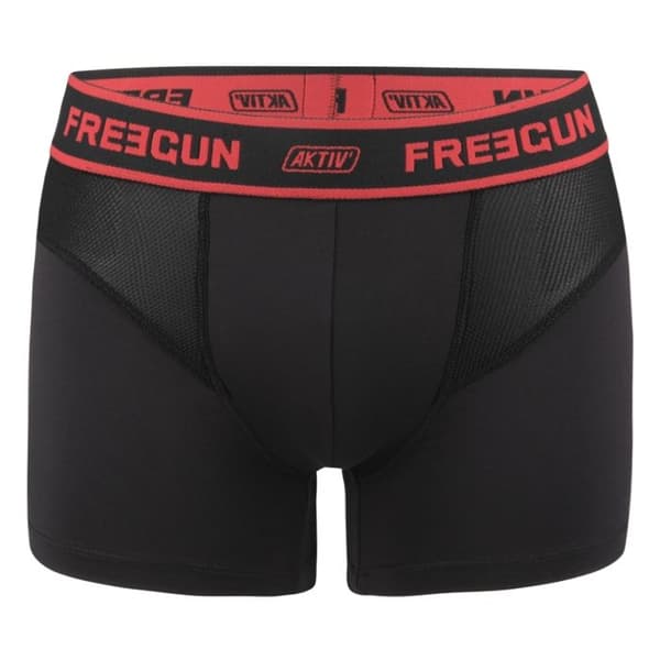 Boxer herr - FREEGUN - AKTIV - Paket med 3 - Bekväm - Andningsbar - Stretch
