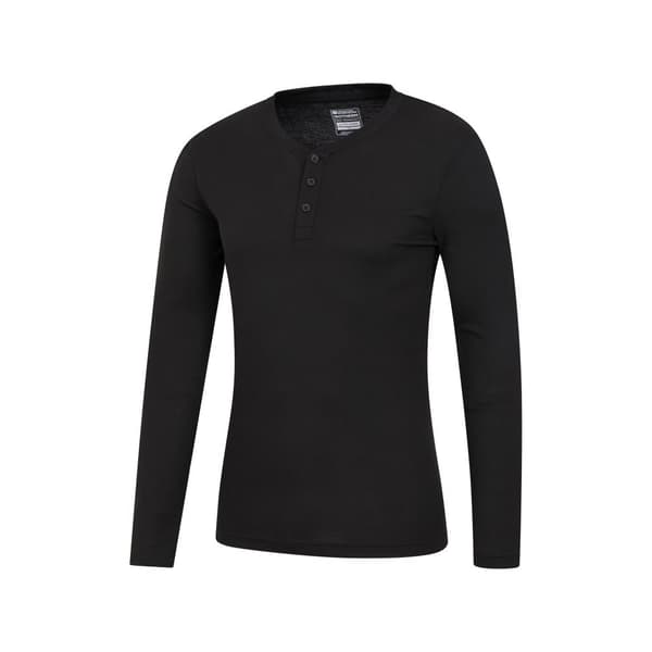 Mountain Warehouse Mens Talus Henley Thermal Top