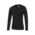Miniatyrbilde 4 av 4: Mountain Warehouse Mens Talus Henley Thermal Top