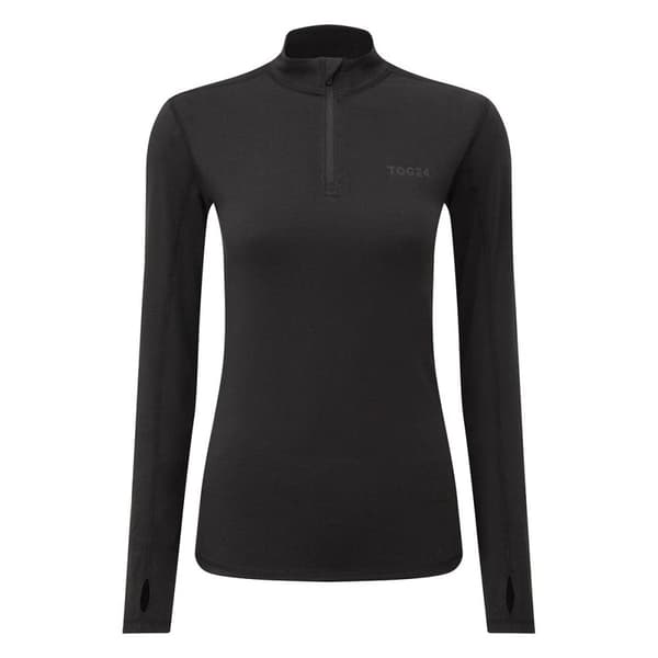 TOG24 Womens/Ladies Snowdon Zip Neck Thermal Top