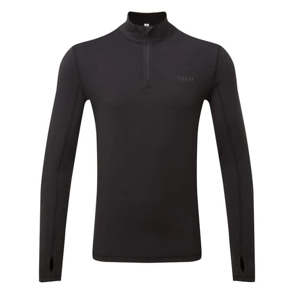 TOG24 Mens Snowdon Thermal Quarter Zip Base Layer Top