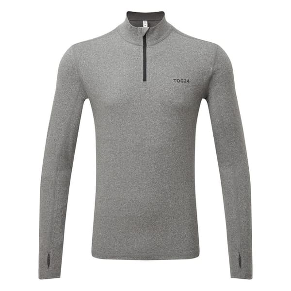 TOG24 Mens Snowdon Thermal Quarter Zip Base Layer Top