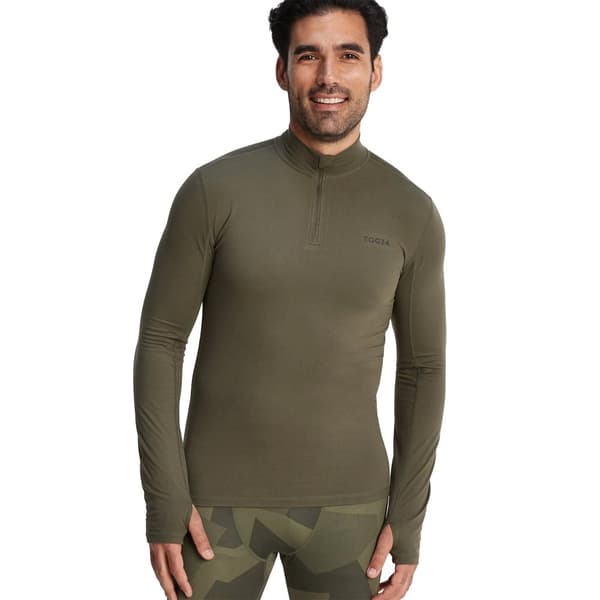 TOG24 Mens Snowdon Thermal Quarter Zip Base Layer Top
