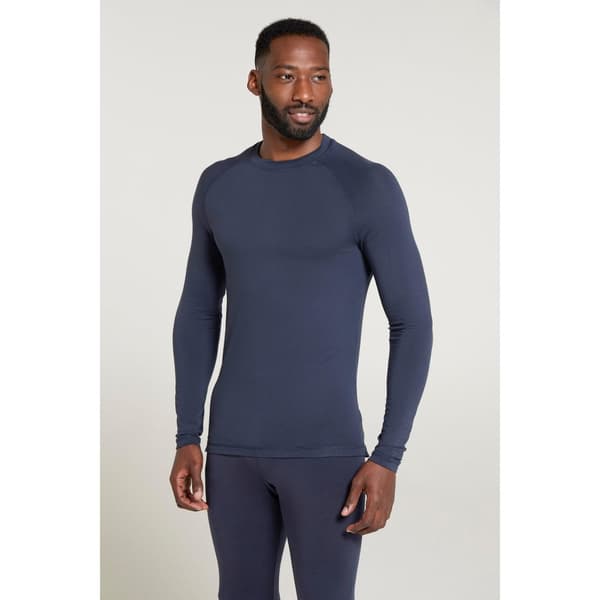 Mountain Warehouse Mens Keep The Heat Thermal Top Navy 4XL