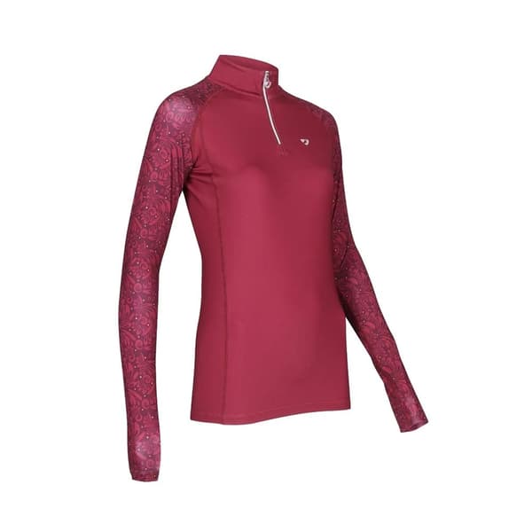 Aubrion Womens/Ladies Hyde Park Paisley Base Layer Top