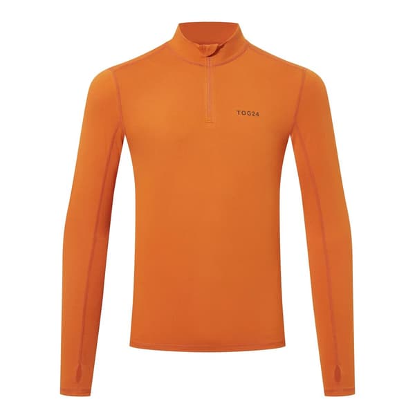 TOG24 Mens Snowdon Thermal Zip Neck Base Layer Top