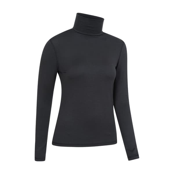 Mountain Warehouse Womens/Ladies Keep The Heat Isotherm Roll Neck Base Layer Top