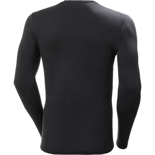 Helly Hansen Lifa Merino Midweight Crew Underwear - svart - M