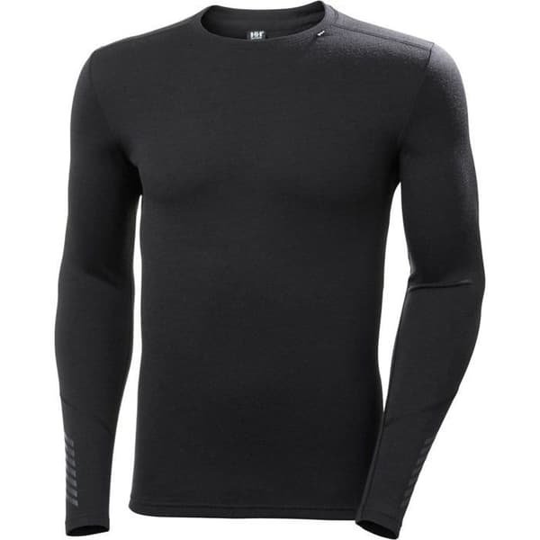 Helly Hansen Lifa Merino Midweight Crew Underwear - svart - M