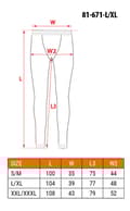 Miniatyrbillede 1 af 8: BASIC termoaktive lange underbukser, str. L/XL