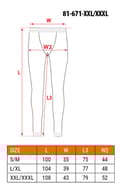 Miniatyrbillede 1 af 8: BASIC termoaktive lange underbukser, str. XXL/XXXL