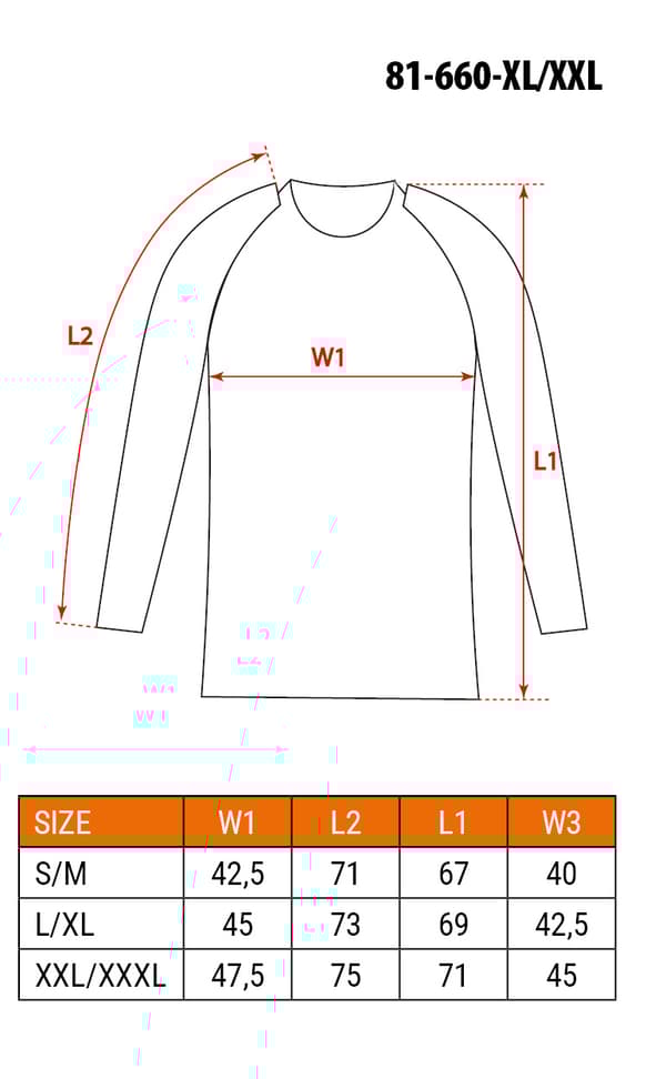 Thermoactive T-paita, koko XXL/XXXL