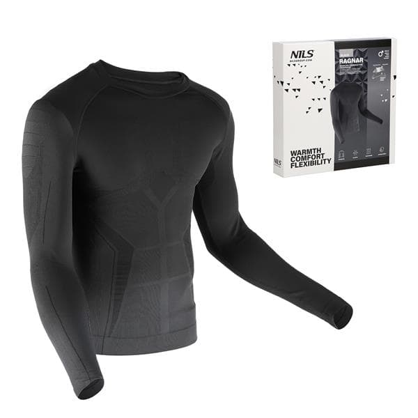 BTK0060 SVART TERMOAKTIV SKJORTA HERR 2XL/3XL RAGNAR NILS