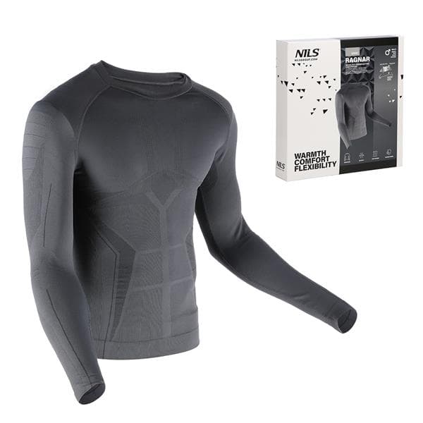 BTK0060 HERRE GRÅ TERMOAKTIV SKJORTE 2XL/3XL RAGNAR NILS