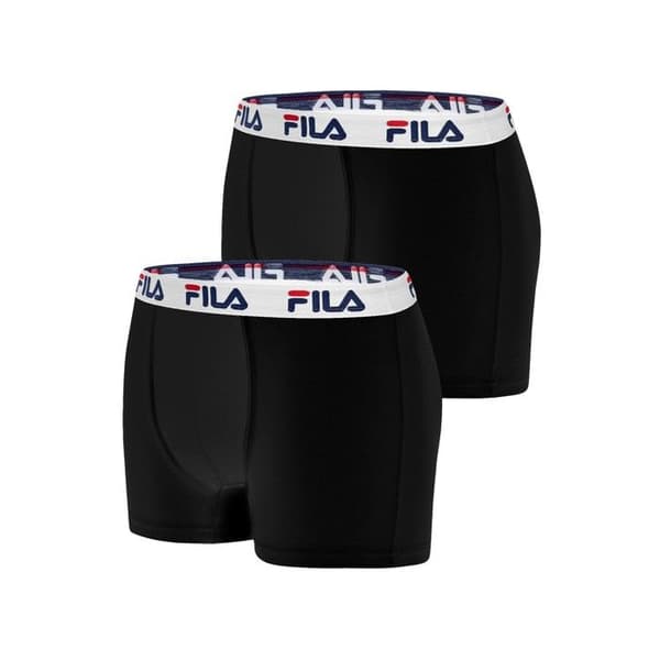 Fila Boxer Herr Ingen, Kalsong Herr - Svart (2-pack)