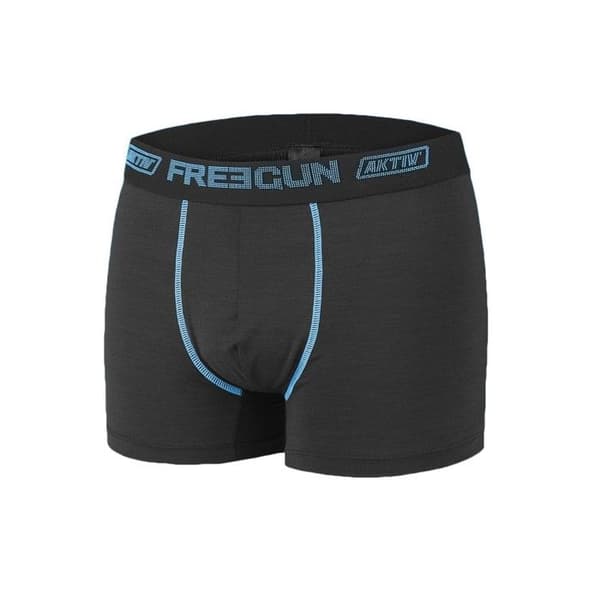 Freegun Boxer Herr AKTIV, Kalsong Herr - Svart (4-pack)