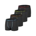 Miniatyrbild 1 av 6: Freegun Boxer Herr AKTIV, Kalsong Herr - Svart (4-pack)