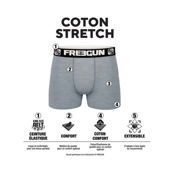 Freegun Boxers Overraskning bomull 3-pack Herr