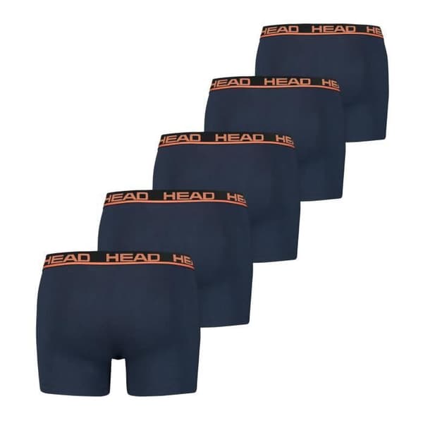 Head boxershorts för män - Enfärgade, 5-pack