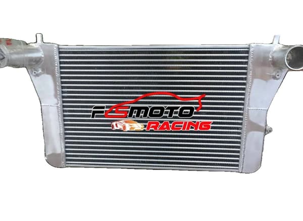 GEN2 REV9 FMIC Intercooler, Legerad Aluminiumkonstruktion, Främre Placering, Optimerad för VW Golf och Audi-modeller
