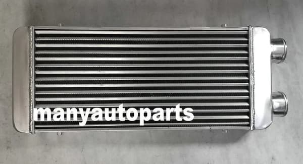 Turbo Intercooler, 600x300x70 mm dimensioner, 76 mm indløbs-/udløbsmål,kun intercooler