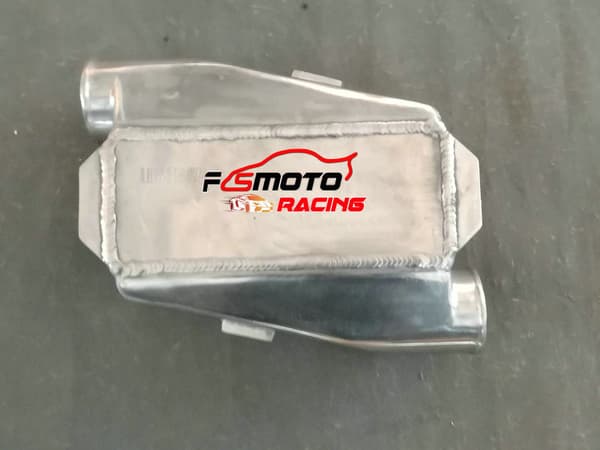Aluminium Intercooler, 180 Grad Indtag, Holdbar Konstruktion, Letvægtsdesign