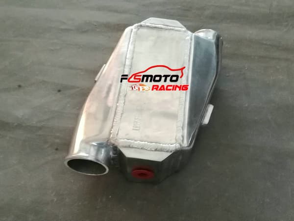 Aluminium Intercooler, 180 Grad Indtag, Holdbar Konstruktion, Letvægtsdesign