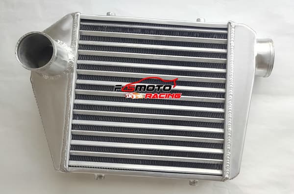 Aluminium Turbo Rør Intercooler, Optimeret Luftstrøm Design, Holdbar Konstruktion, Universel Pasform
