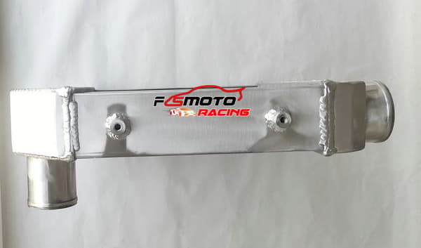 Aluminium Turbo Rør Intercooler, Optimeret Luftstrøm Design, Holdbar Konstruktion, Universel Pasform