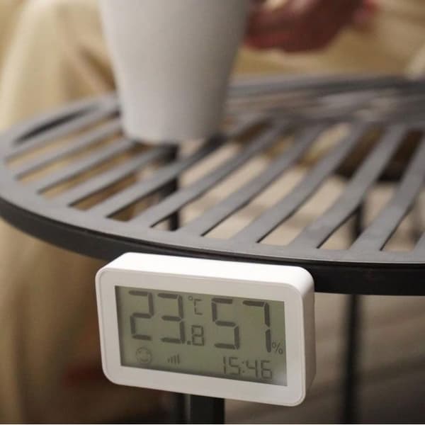 Nous E6 LCD Zigbee Intelligent temperatur- och fuktsensor