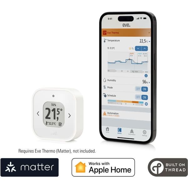 Eve Thermo Control temperatursensor