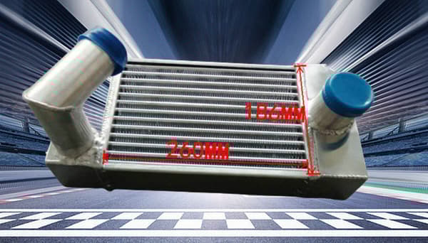 200TDI Turbo Diesel Intercooler, Kompakt Design, Høj-effektiv Aluminium, Forbedret Luftstrøm