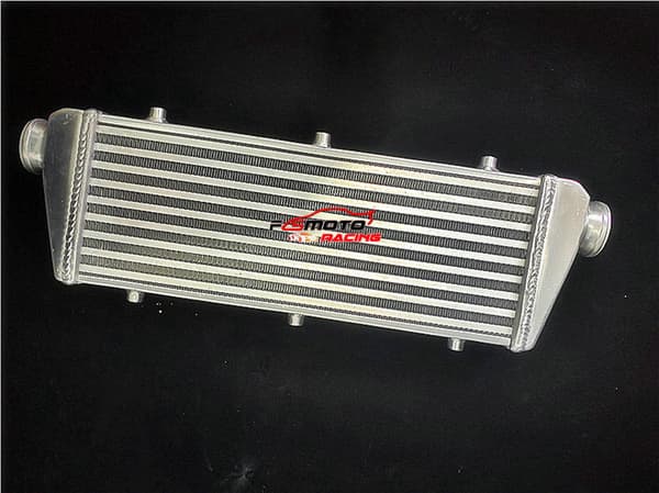 Aluminium Intercooler, Ensidig Design, 450mm x 180mm x 50mm, Delta Fin Teknik