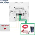 Miniatyrbild 2 av 4: Temperatursensor Beok controls - TOL47WIFI-EP
