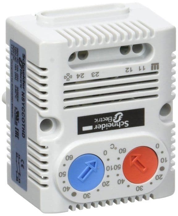Temperatursensor Schneider Electric - NSYCCOTHD - Dubbelt Termostat (NA NC)
