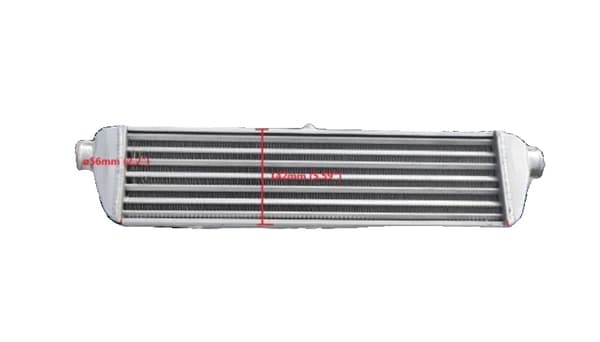 Aluminium Intercooler, 550 x 140 x 50 mm storlek, 2,2" inlopp/utlopp