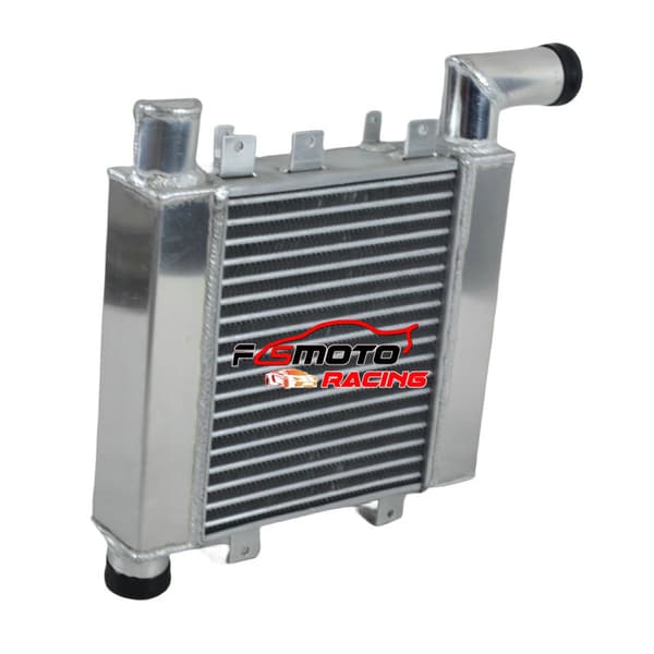 Aluminium Intercooler, 355 x 310 x 65 mm kärnstorlek, högpresterande kylning, hållbar aluminiumkonstruktion